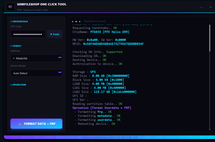 GSMFileShop Realme One Click Tool